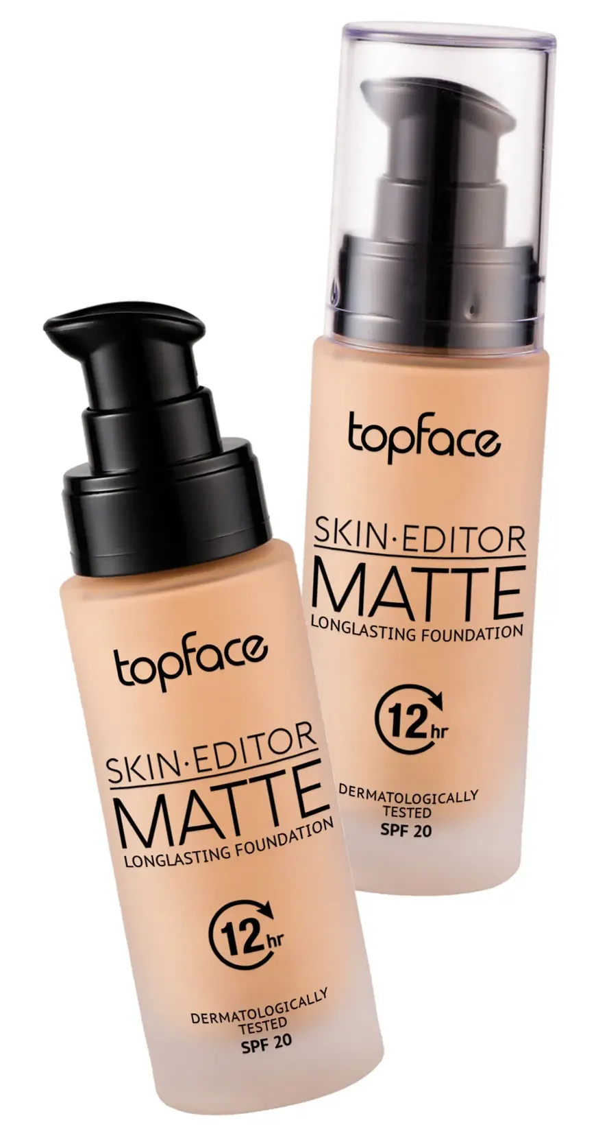 فاونديشن توب فيس سكين ايديتور مات يدوم طويلا حتي 12 ساعه، 006