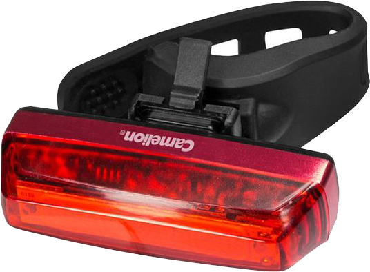 كشاف دراجة كامليون ، ليد ، ثلاثة أوضاع للإضاءة ، 35 لومان ، ١ وات ، قابل لإعادة الشحن ، احمر،  RS209R