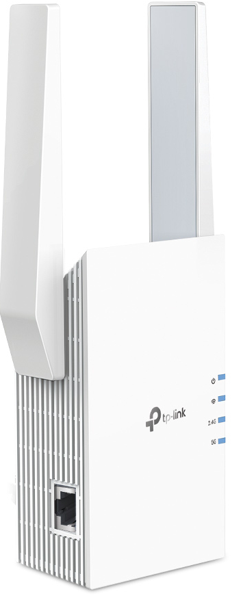 موسع نطاق واي فاي 6 من تي بي لينك ، AX3000 ، ثنائي النطاق ، تصل إلى 3.0 جيجابت في الثانية ، أبيض ، RE705X