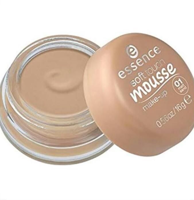 Essence Soft Touch Mousse Make up Foundation 01 Matt sand