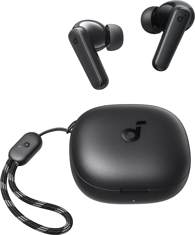 Anker Soundcore P25i Wireless Earbuds , Bluetooth 5.3 , Waterproof , 2 Mic , Black , A3949Z11