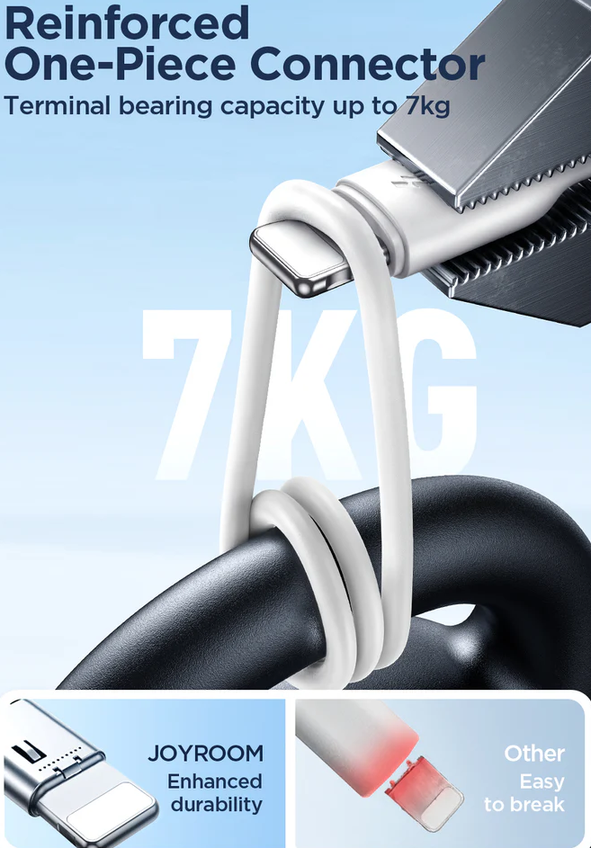 Joyroom Fast Charging Data Cable 60W, 480Mbps Data Transfer, TYPE-C to TYPE-C, 1m, Black, SA26-CC3