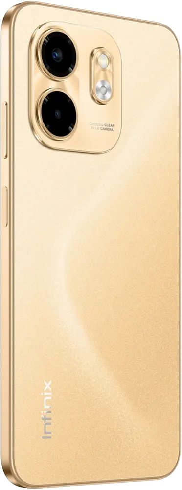 Infinix Smart 9 Dual SIM Mobile, 64GB Memory, 3GB RAM, 4G LTE, Sandstone Gold