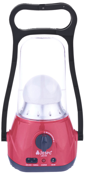 كشاف جيسبيك قابل لأعادة الشحن ، بطارية 1600 ملي أمبير ، أحمر ، LED.555