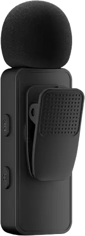 BOYA Wireless Microphone, USB Type-C, Noise Cancelling, Black, BY-V30