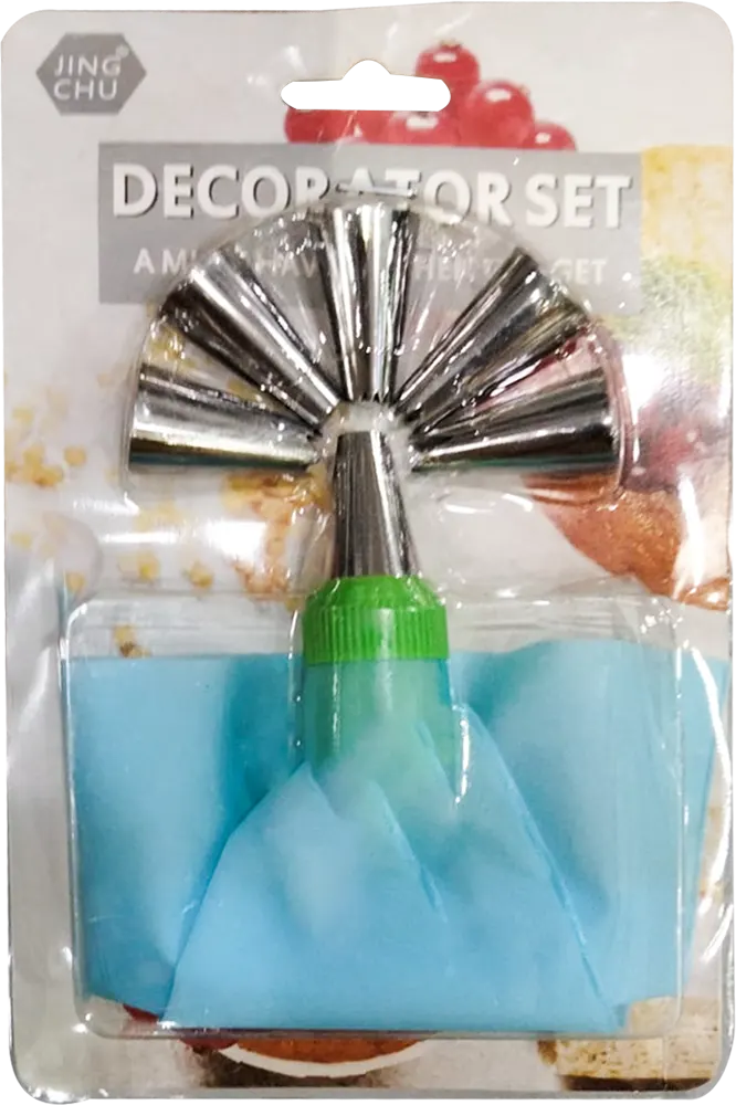 Cream Funnel Set, 6 Pieces, Model 1886