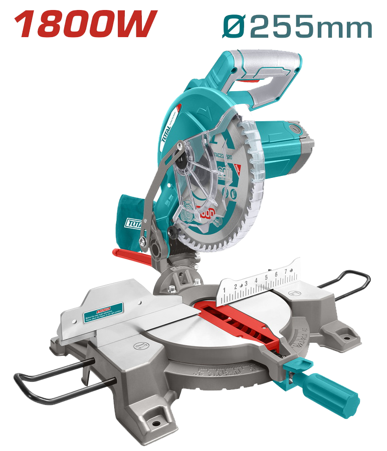 Total Hand Circular Saw Disc, 1800W, 10", 255mm*30mm, TS42152557