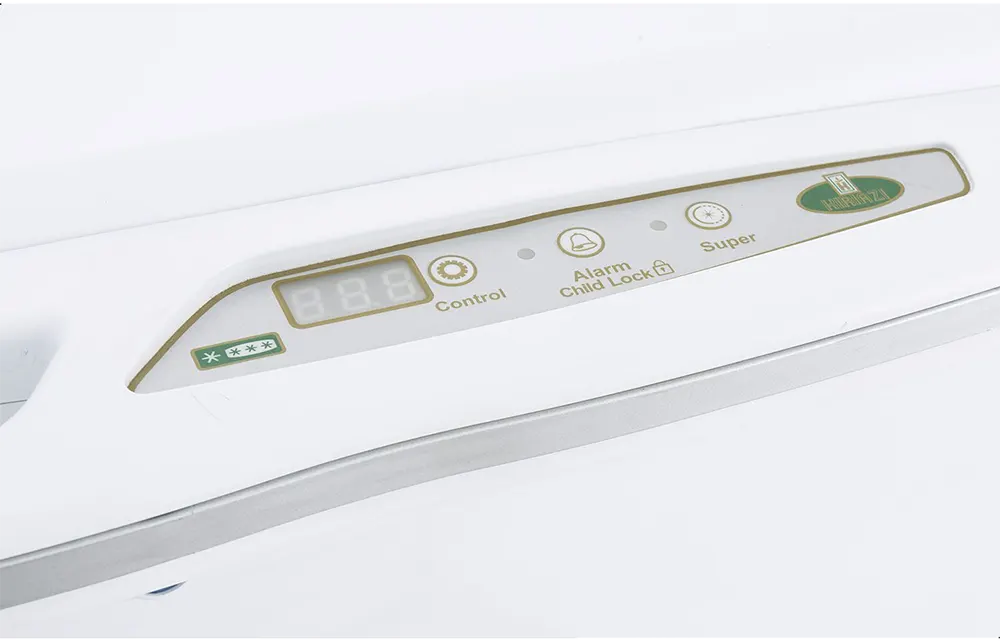 ديب فريزر افقي كريازي ديفروست، 225 لتر، شاشة ديجيتال ، لون أبيض، KH225CF