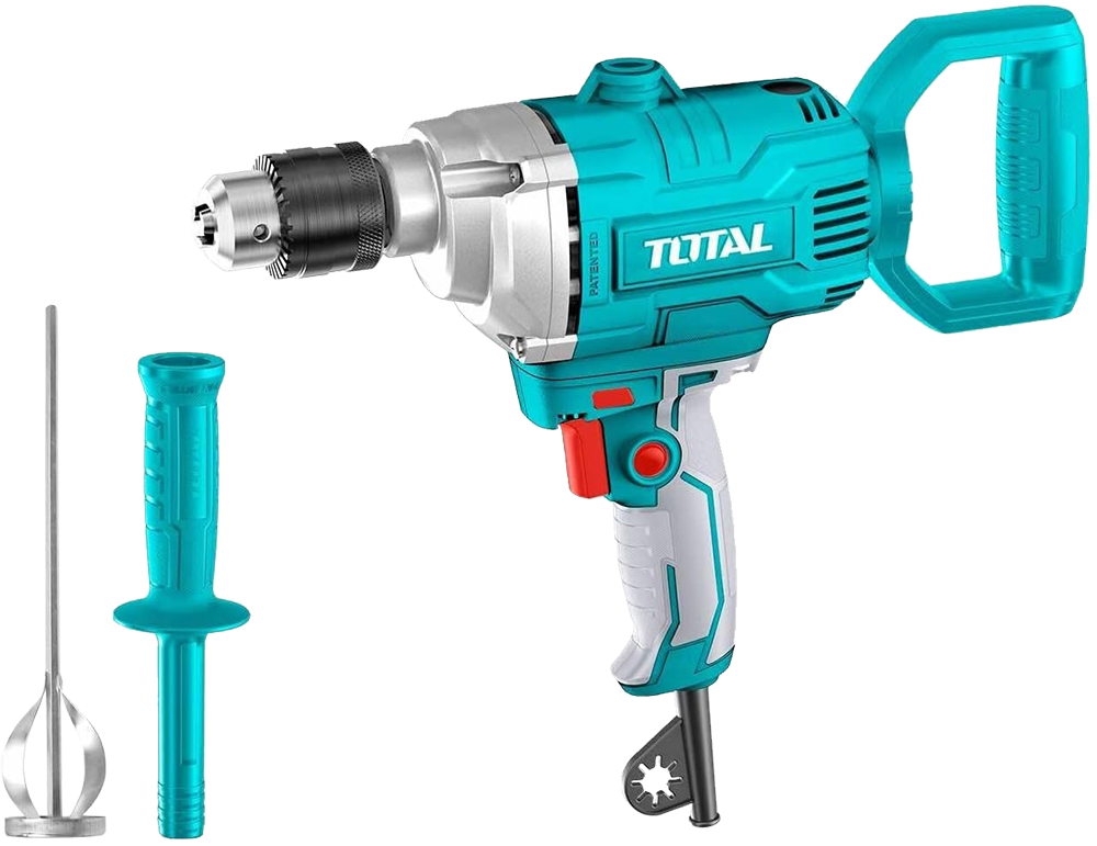 Total Tools Drill and Paint Mixer, 1100 Watt, 16 ml, TD-61106