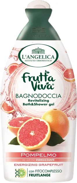 L'angelica Frutta Viva Pompelmo Bath & Shower Gel, 500ML