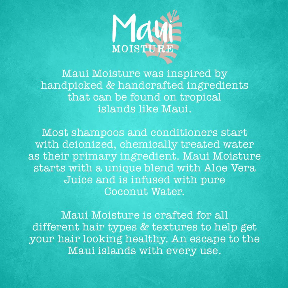 Maui Moisture Thicken & Restore With Bamboo Fibers Shampoo 385Ml