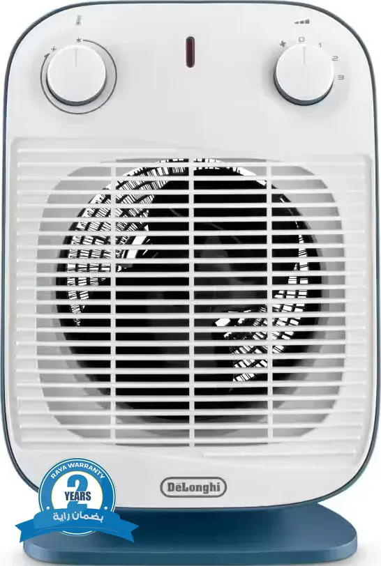 دفاية ديلونجى سيراميك، دفاية مكتب، 2000 وات، مروحة، أزرق، HFS50B20.AV، (بضمان راية)