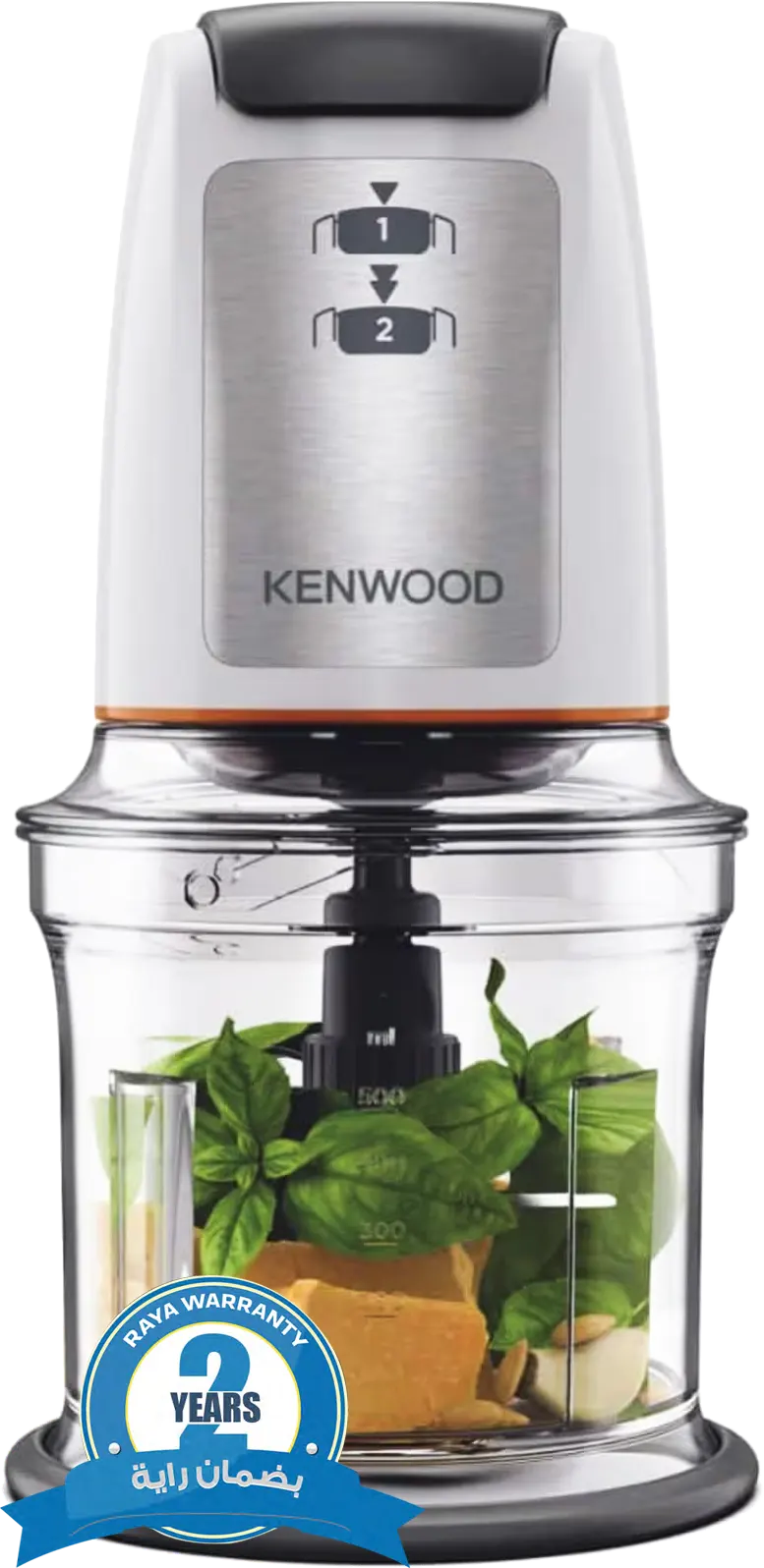 كبة كينوود، 500 وات، 500 مللي، أبيض × فضي، CHP61.100WH، ضمان راية