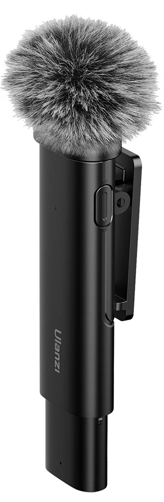 Ulanzi Wireless Microphone, Lightning, for Smartphones, Noise Reduction, WM-10
