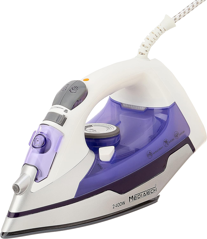 مكواة  ملابس بخارميديا تك ، 2200 وات ، 250 ملي ، قاعدة سيراميك ، أبيض x بنفسجي ، MT-C2331