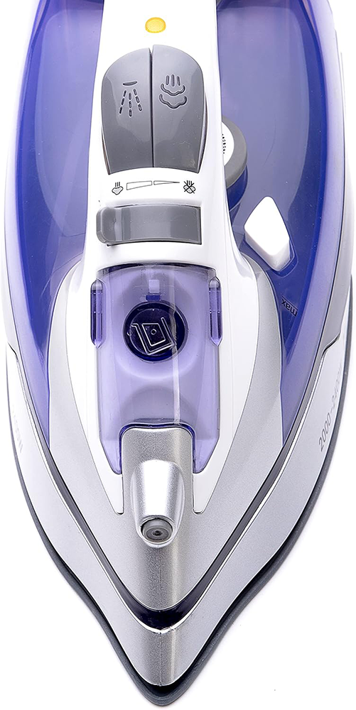 Media Tech Steam Iron , 2200 W , 250 ml , Ceramic Soleplate , White x Purple , MT-C2331