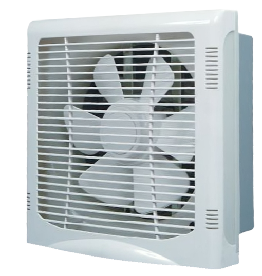 Fresh Kitchen Wall Hood , 30*30 cm , Two directions , Front grille , White & Brown
