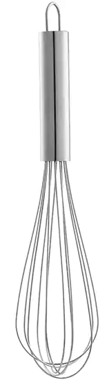 Lux Egg Beater, 10 Inch , Stainless Steel , Silver