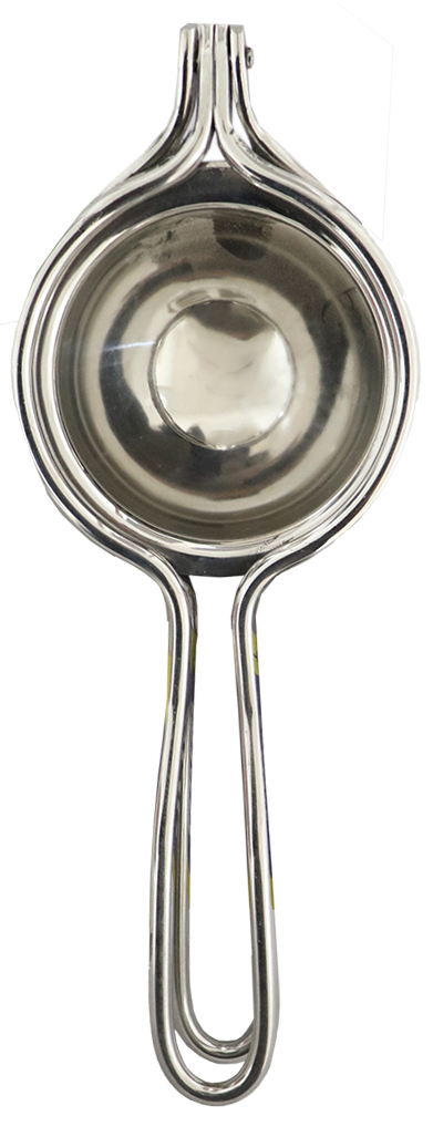 عصارة برتقال يدوية ، ستانلس ستيل ، سيلفر