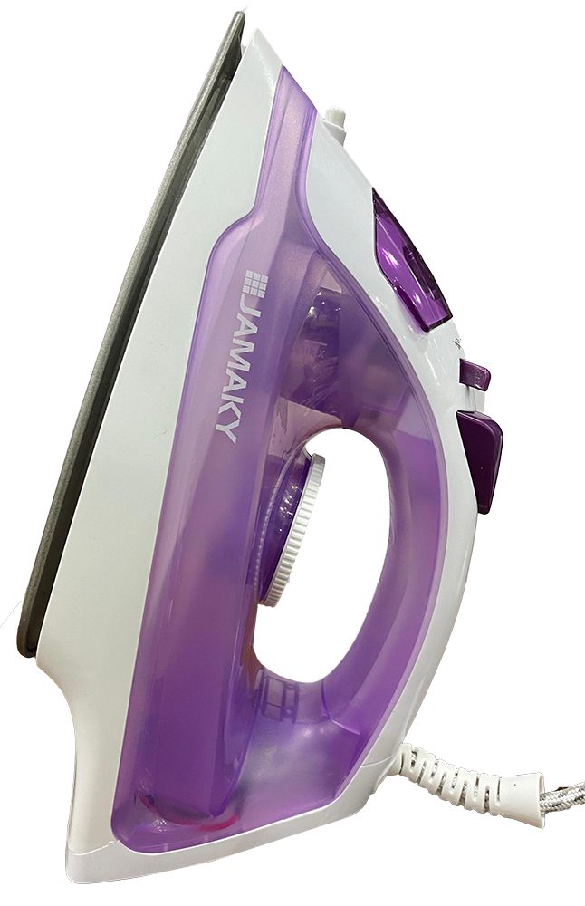 Jamaky Steam Iron, 2600 Watt, 180 ml Tank Capacity, Purple, JMK1009