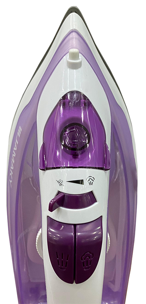 Jamaky Steam Iron, 2600 Watt, 180 ml Tank Capacity, Purple, JMK1009