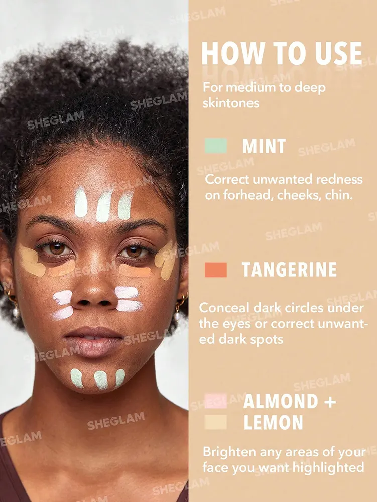 Sheglam Multi-Fix Concealer And Color Corrector-Macaron