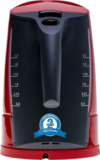 Braun Electric Kettle 1.7L, 2200W, Stainless Steel, Red, WK300R (With Raya Warranty)