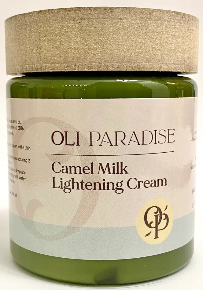 كريم تفتيح حليب الجمل من أولي باراديس، 150 مل
