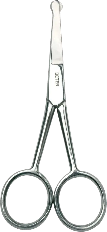 BETER Stainless Steel Straight Blunt Tip Scissors