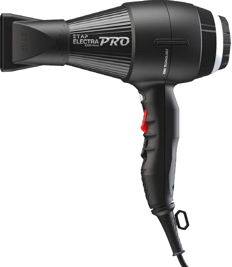 ETAP Pro Turkish Hair Dryer, 2500 Watt, 2 Speeds, Black