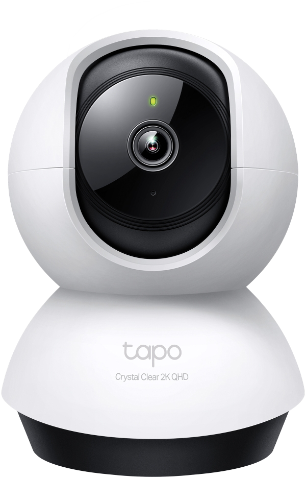 TP-Link Tapo Indoor Security Camera, 4MP, 360° Coverage, 2K Resolution, 4.0mm Lens, Wi-Fi, C220