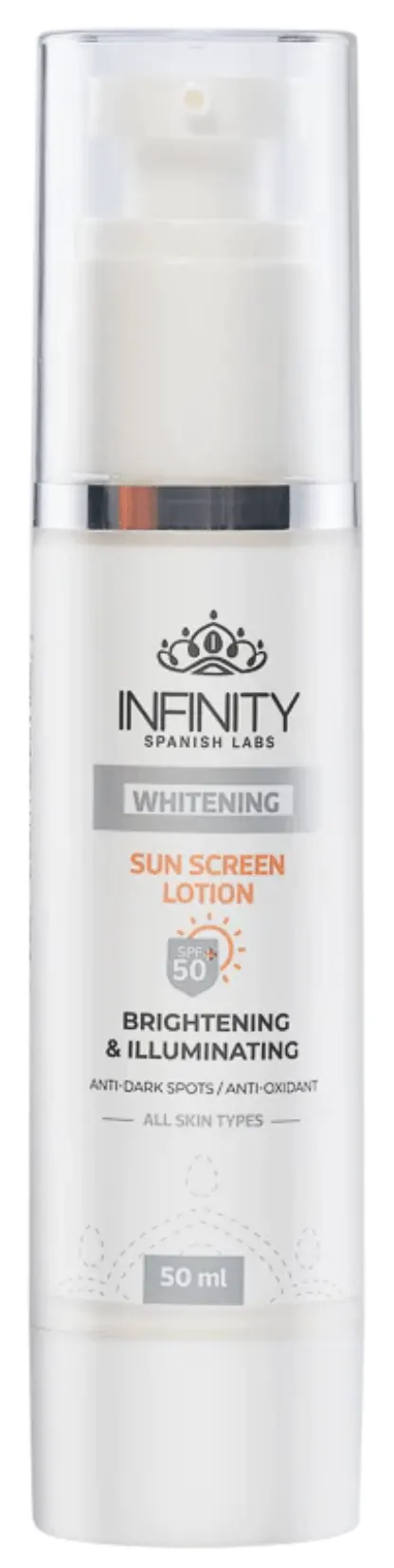واقي شمس لوشن للتفتيح بمعامل حمايه 50+ من انفنيتي، 50 مل