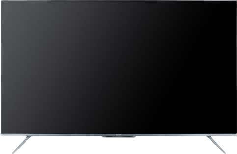 Sharp Smart TV, 55 Inch, Smart Android, Built-in Receiver, 4K Quality, Frameless, 4T-C55FL6EX