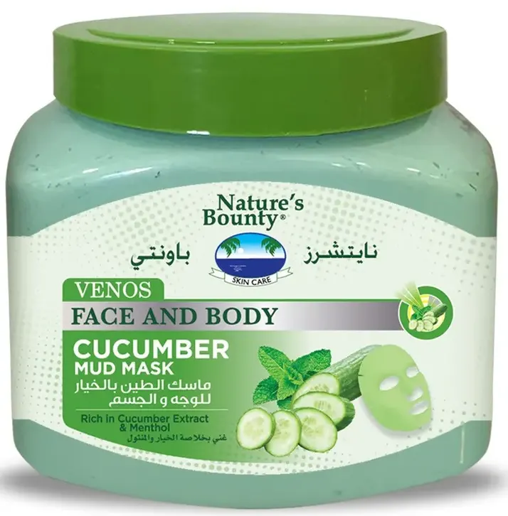 Nature's Bounty Venos Face Cucumer Mud Mask, 300Ml
