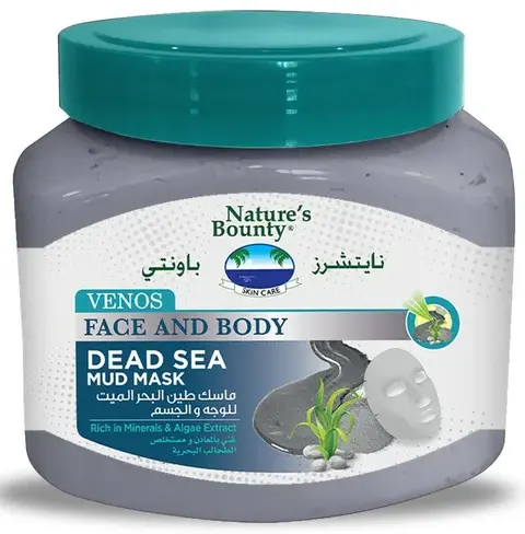 ماسك فينوس بخلاصه طين البحر الميت للوجه من نايتشرز باونتى، 300 مل