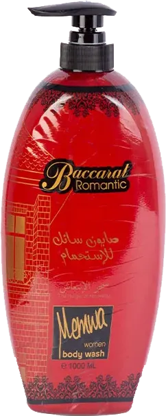 غسول الجسم باكارات رومانتيك من ميموا، 1000 مل