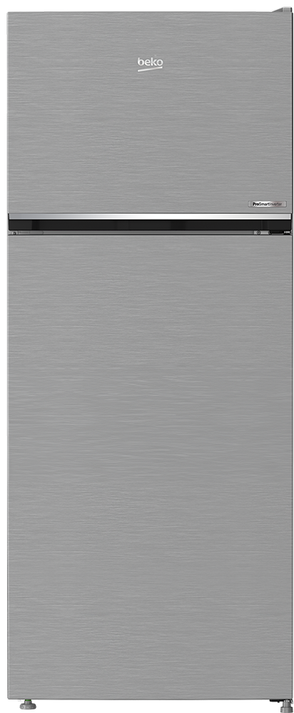 Beko No Frost Refrigerator, 367 Liters, 2 Doors, Inverter, Silver, RDNE420K02DXISEG