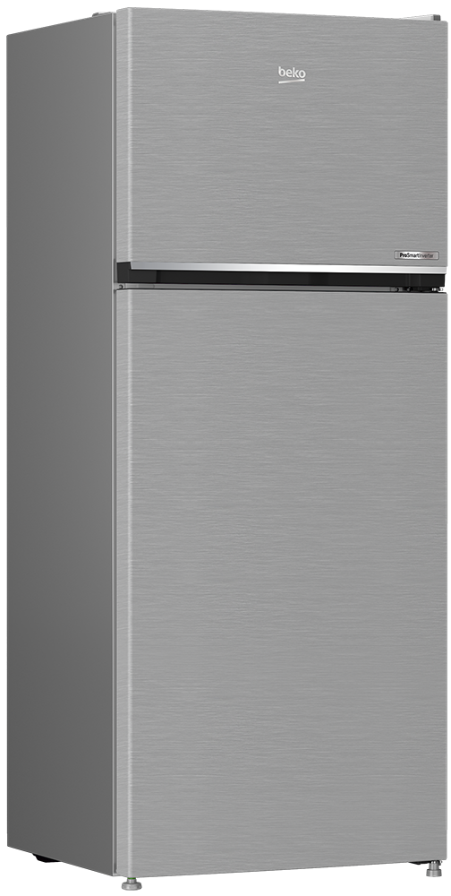 Beko No Frost Refrigerator, 367 Liters, 2 Doors, Inverter, Silver, RDNE420K02DXISEG
