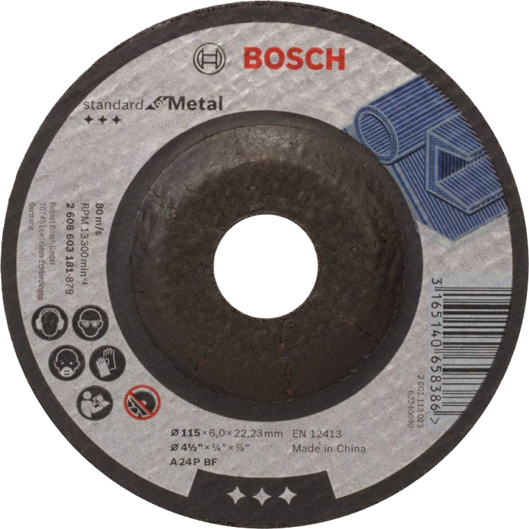 Bosch Grinding Disc, 4.5", 603181