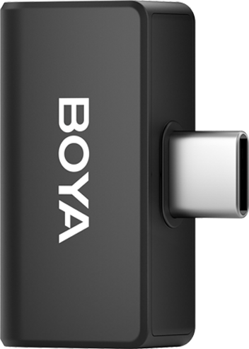 BOYA Dual Channel Wireless Microphone, TYPE-C, Black, OMIC-U
