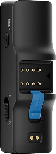 مايكروفون لاسلكي بويا ، خاصية الغاء الضوضاء ، مدى 300 متر ، 3.5 TRS, Type -C, Lightning ، أسود ، BOYALINK V2