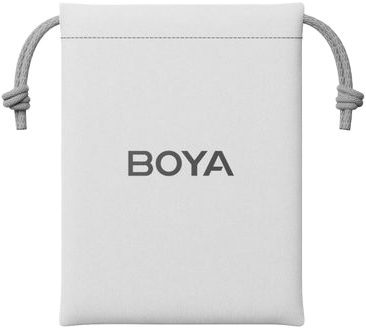 BOYA ultra Mini Wireless Microphone, Single Channel, Noise Cancellation , 2.4GHz, Lightning , Black, MINI-16