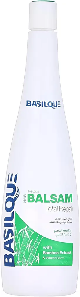 Basilque Hair Balsam Total Repair With Bamboo Extract & Wheat Germ, 100ML