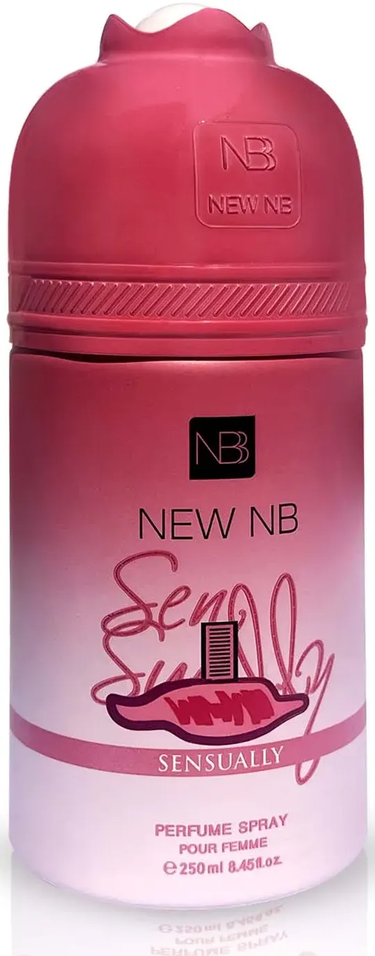 New Nb Perfume Spray Sensually For Women, 250Ml