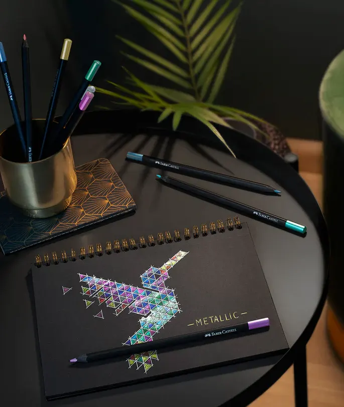 Faber-Castell Wooden Color Set of 12 Long Colors, Multiple Colors, Model 116415