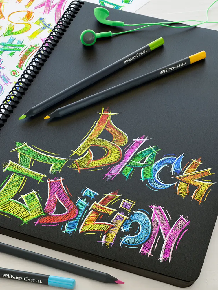 Faber-Castell Wooden Color Set of 12 Long Colors, Multiple Colors, Model 116415