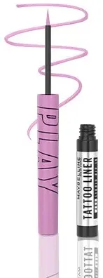 Maybelline Tattoo Liner Play 48H Colored Liquid Eyeliner Dip In, Shake