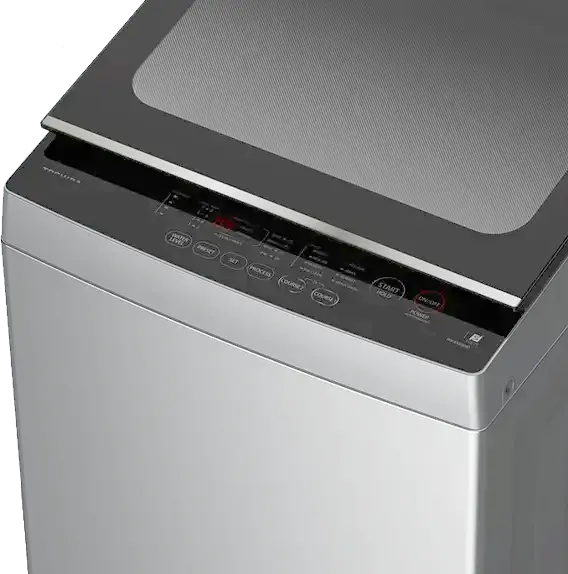 غسالة ملابس فوق اوتوماتيك توشيبا تحميل علوي 11 كيلو، شاشة رقمية، باب هيدروليك، فضي، AW-UK1100HUPEG (SK)