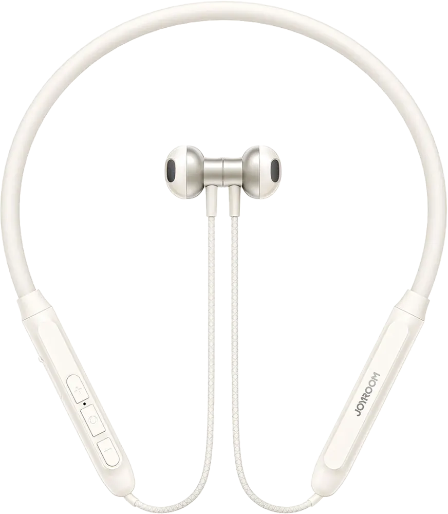 سماعة أذن لاسلكية نك باند جوي رووم ، بلوتوث 5.4 ، مقاومة للماء ، أبيض كريمي ، JR-D8