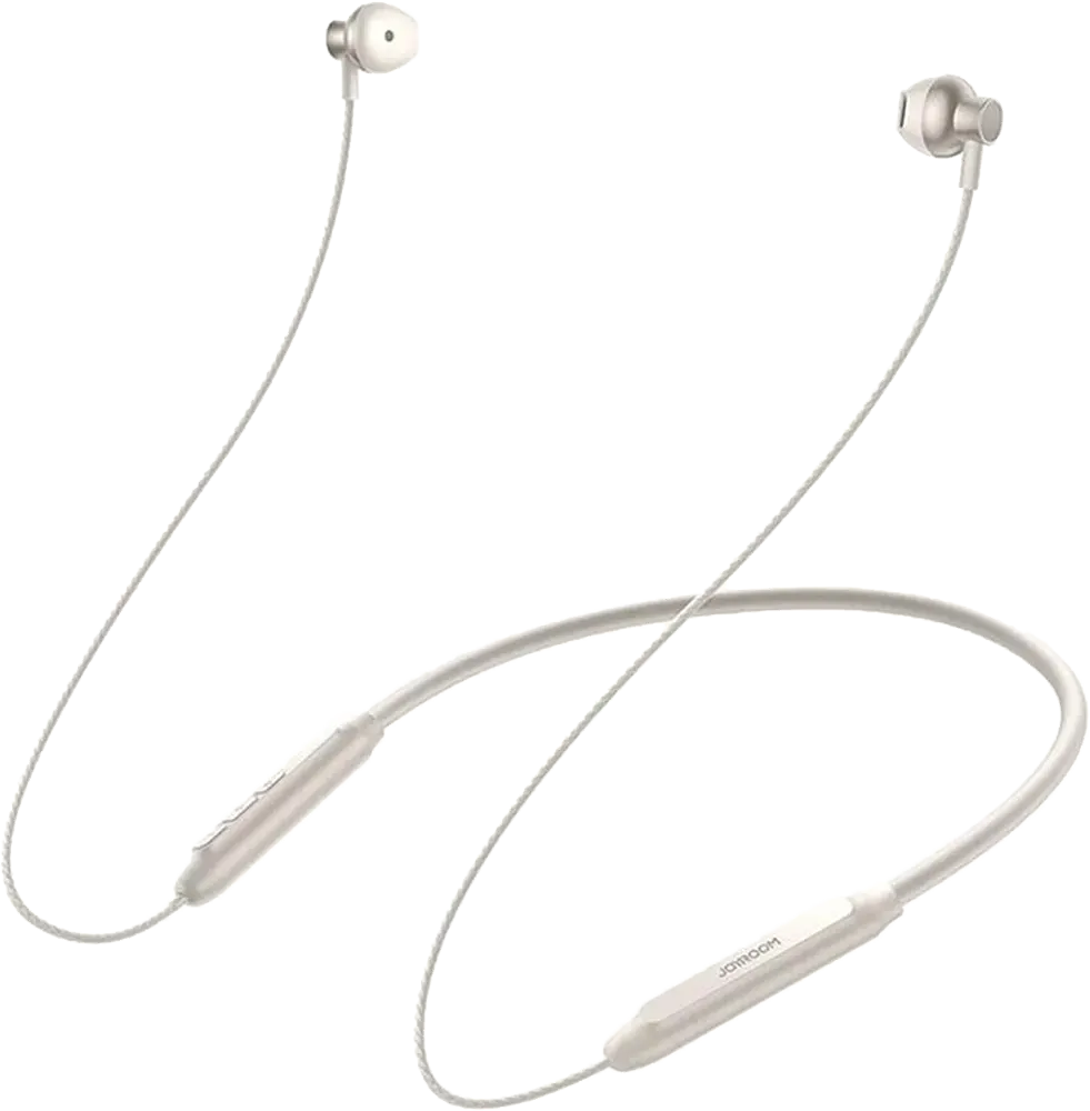 سماعة أذن لاسلكية نك باند جوي رووم ، بلوتوث 5.4 ، مقاومة للماء ، أبيض كريمي ، JR-D8